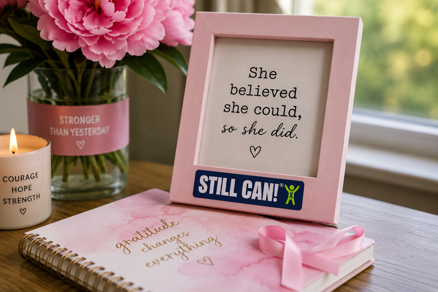 Still Can® Cancer, quiet encouragement